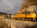 UP 4155 and NS 8735